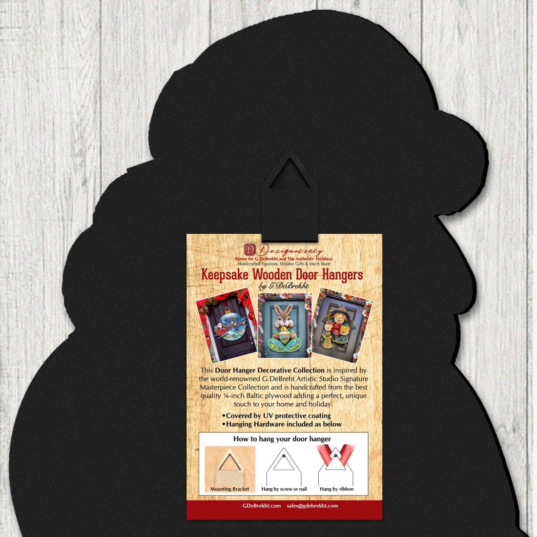 Thanksgiving Holiday Door Wreath by G. DeBrekht - Thanksgiving Halloween Decor - 8185305-5H