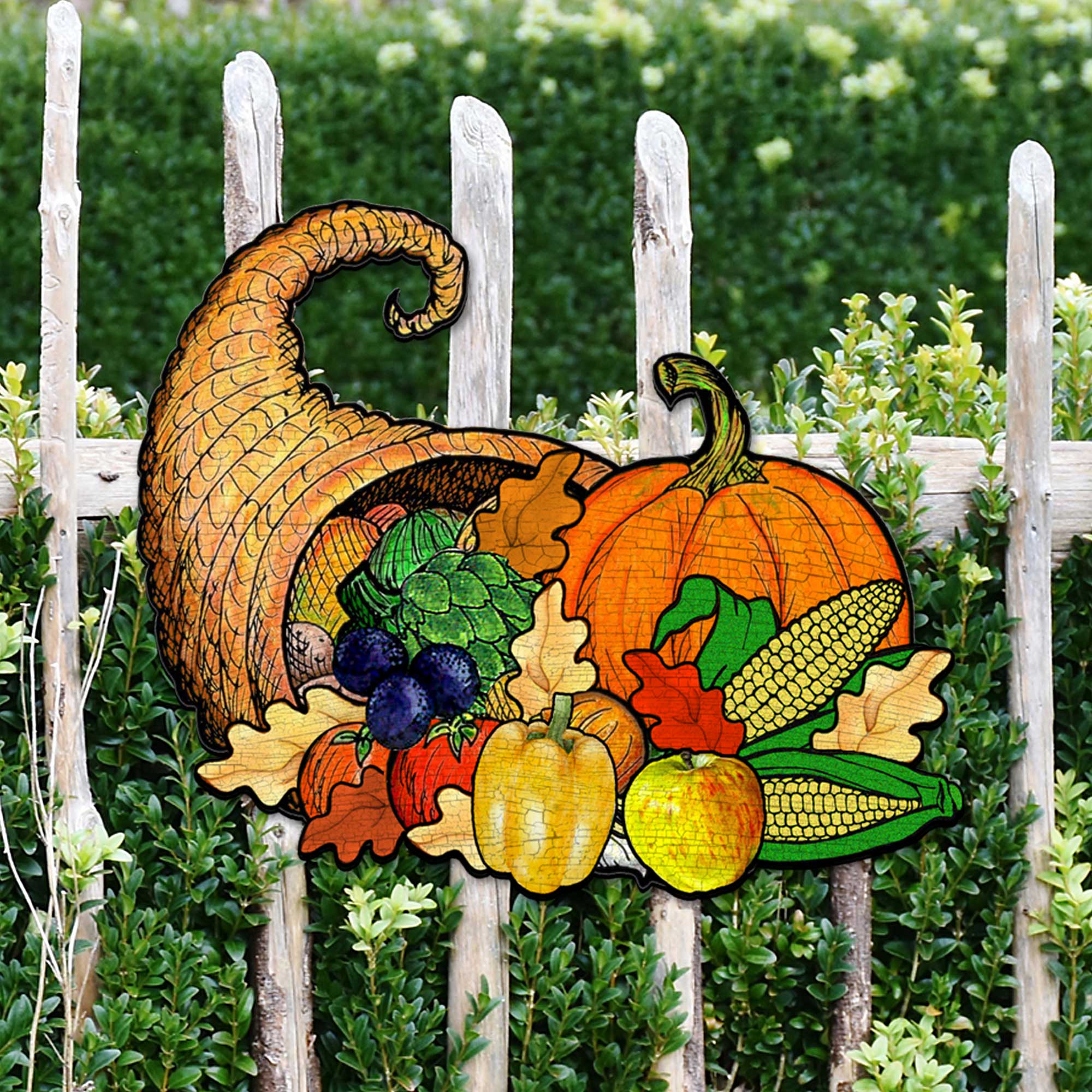 Thanksgiving Halloween Door Decor by G. DeBrekht - Thanksgiving Halloween Decor - 8158905H